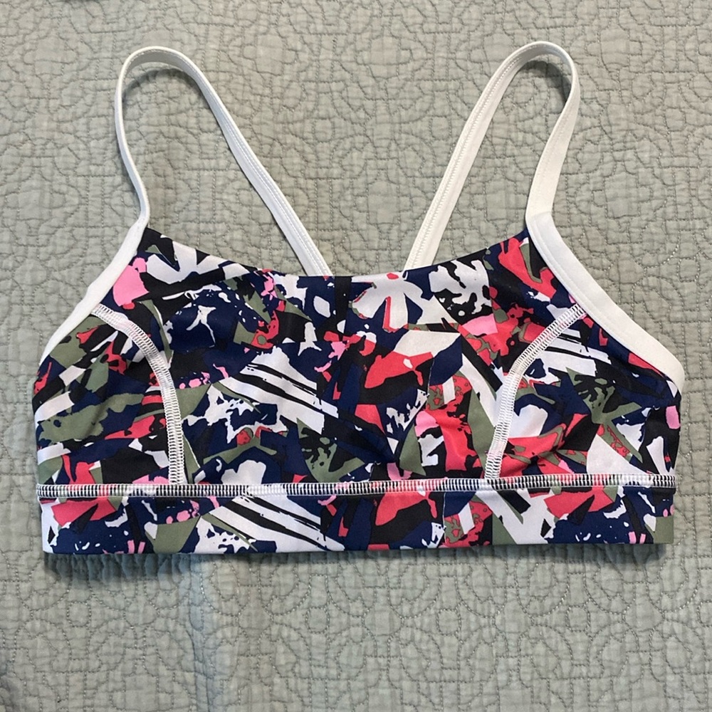 Size 6 Lululemon Multicolored Bra